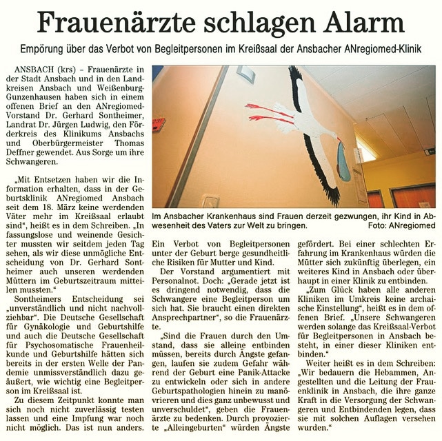 Zeitungsartikel AnRegiomed